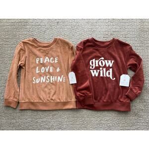 Little Co Neutral Crew Pullover Lot Size 4